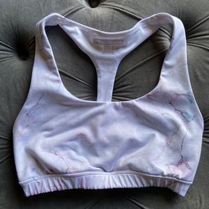 New! Marble Sports Bra! Size S